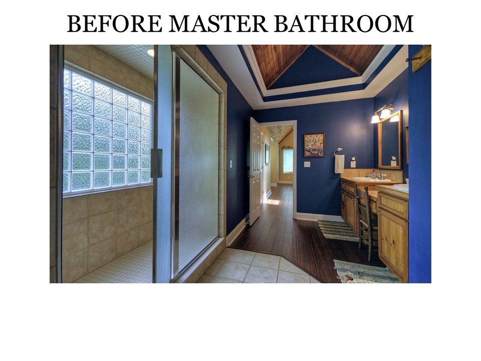 Before Master Bathroom