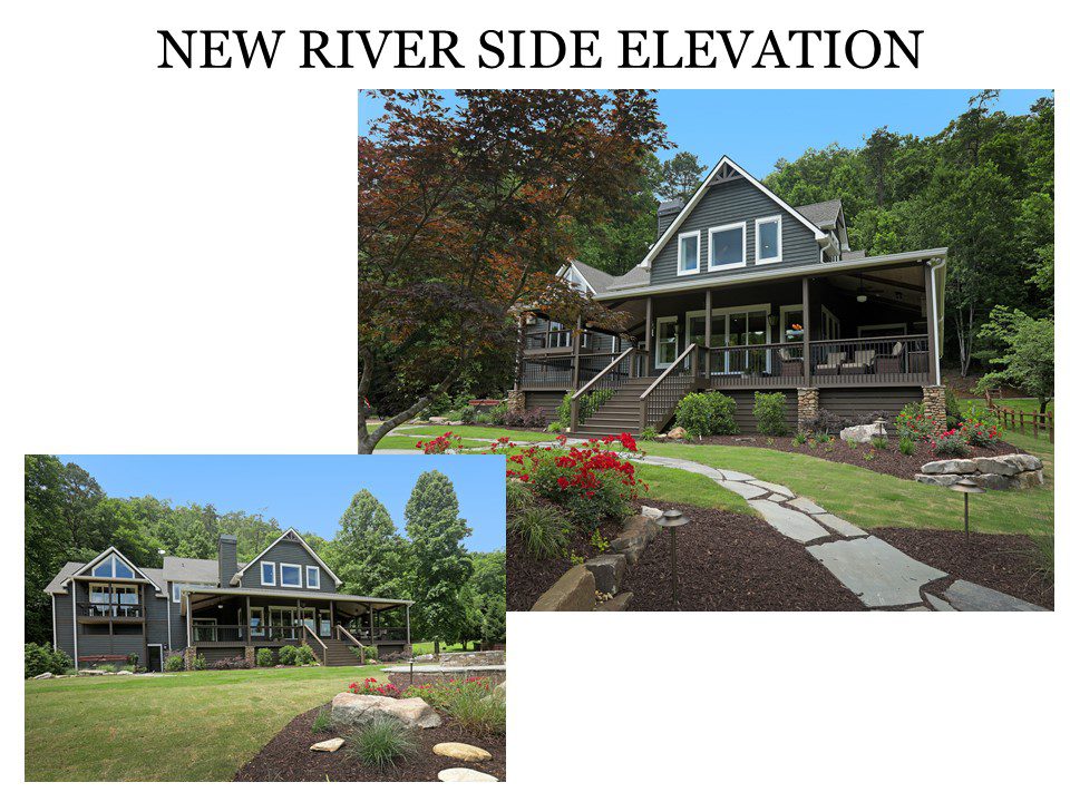 New River Side Elevation After Renovation