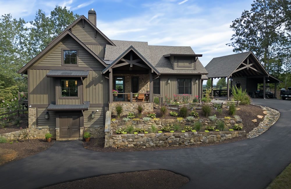 Blue Ridge exterior and Interior home detailing